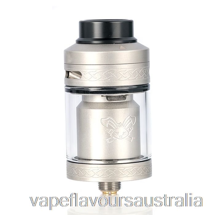 Vape Flavours Australia Hellvape DEAD RABBIT V2 25mm RTA Matte Silver